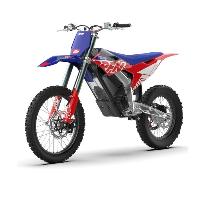 RFN Warrior SX-E15 en color azul y rojo